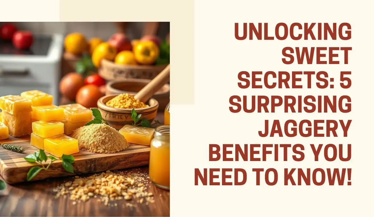 Unlocking Sweet Secrets: 5 Surprising Jaggery Benefits You Need to Know!